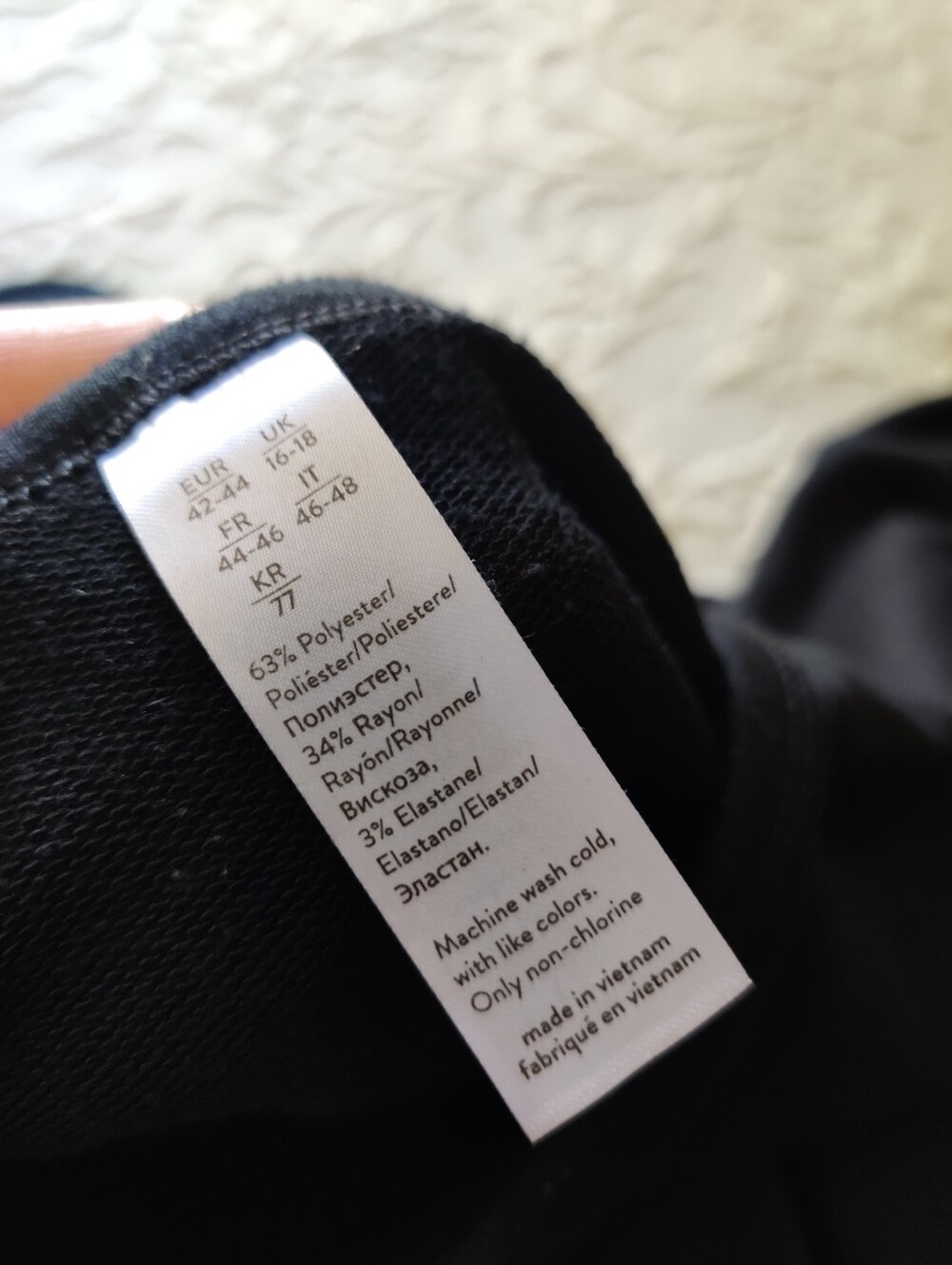 Spanx Black Dolman Sweater Boxy Large - Picture 3 of 3